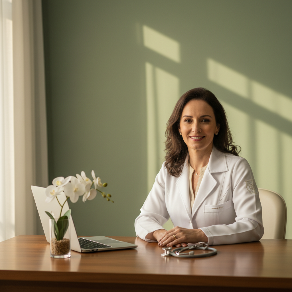 Consultório de ginecologia — atendimento especializado à saúde da mulher